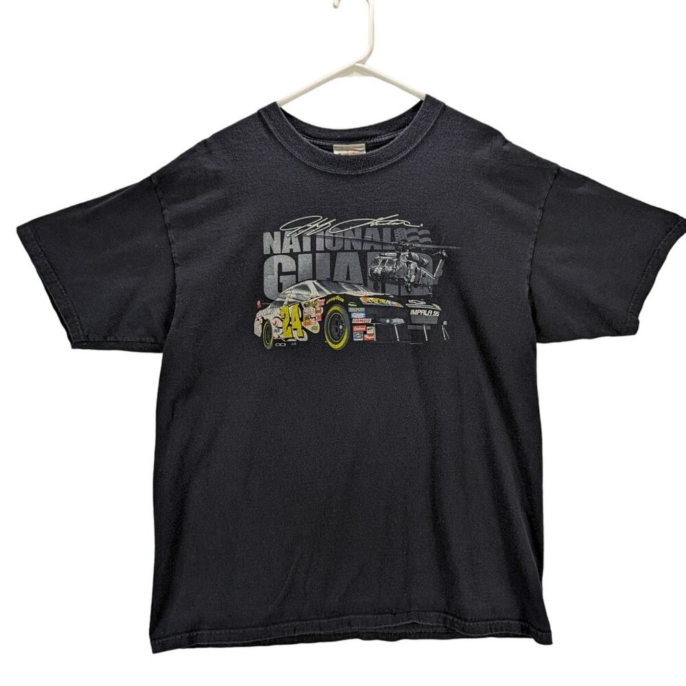 Jeff Gordon Shirt Mens Extra Large 24 Nascar Chase Authentics National Guard